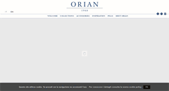 Desktop Screenshot of orian.it