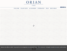 Tablet Screenshot of orian.it